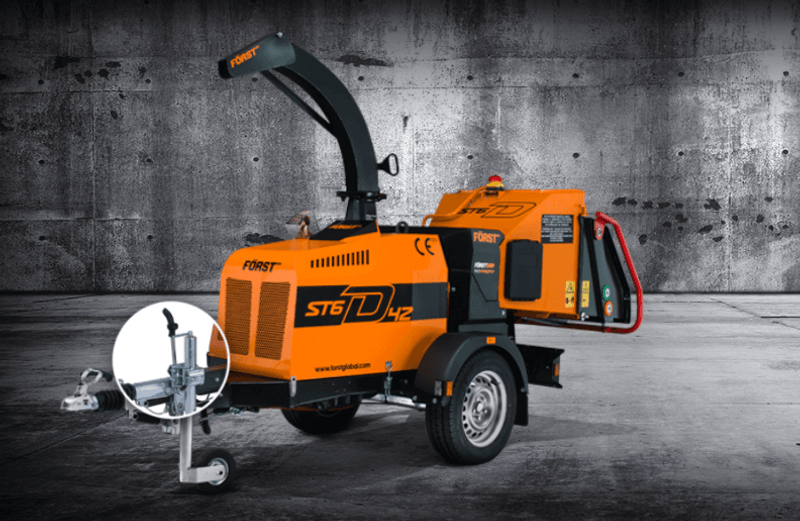 FÖRST FLISHUGGER / KVISTHUGGER ST6D(24 hk)