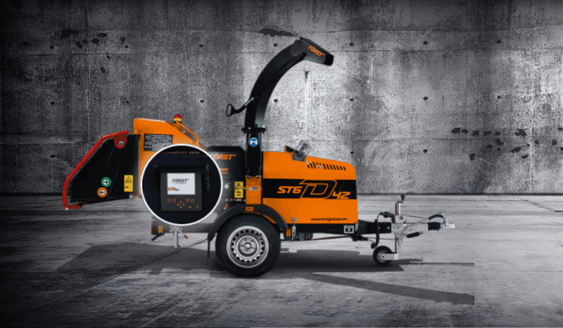 FÖRST FLISHUGGER / KVISTHUGGER ST6D(24 hk)