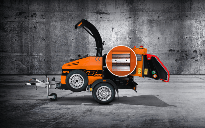 FÖRST FLISHUGGER / KVISTHUGGER ST8D (55hk)