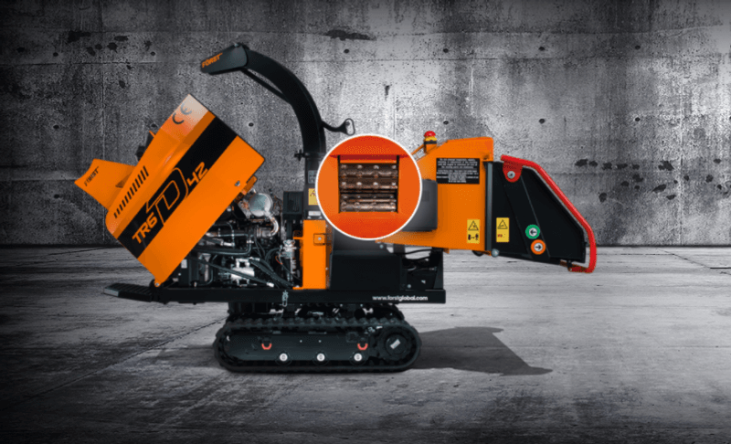 FÖRST FLISHUGGER / KVISTHUGGER TR6D(24 hk)