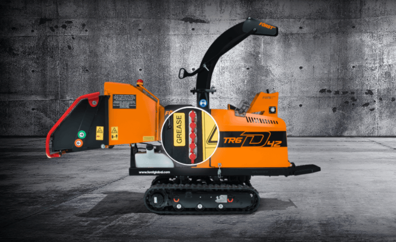 FÖRST FLISHUGGER / KVISTHUGGER TR6D (42 HK)