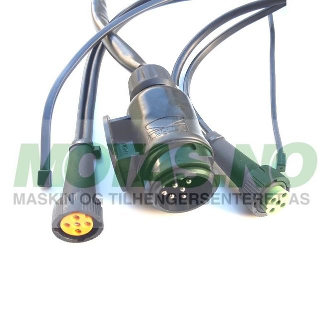 Hovedbilde Ledningsnett 13-pol 2x7,5m + 2x0,2mDC, 5-pol. ...