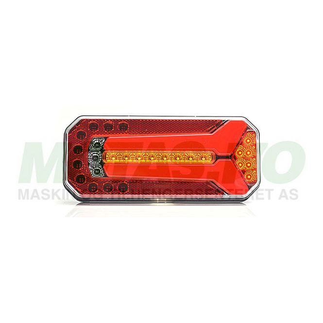 Hovedbilde Baklykt LED 10-30V W150 4+2-pol 