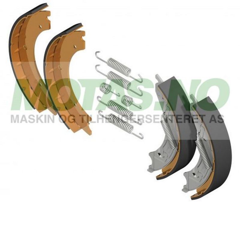 Bremseskosett Knott 250x40 (mekanisk)