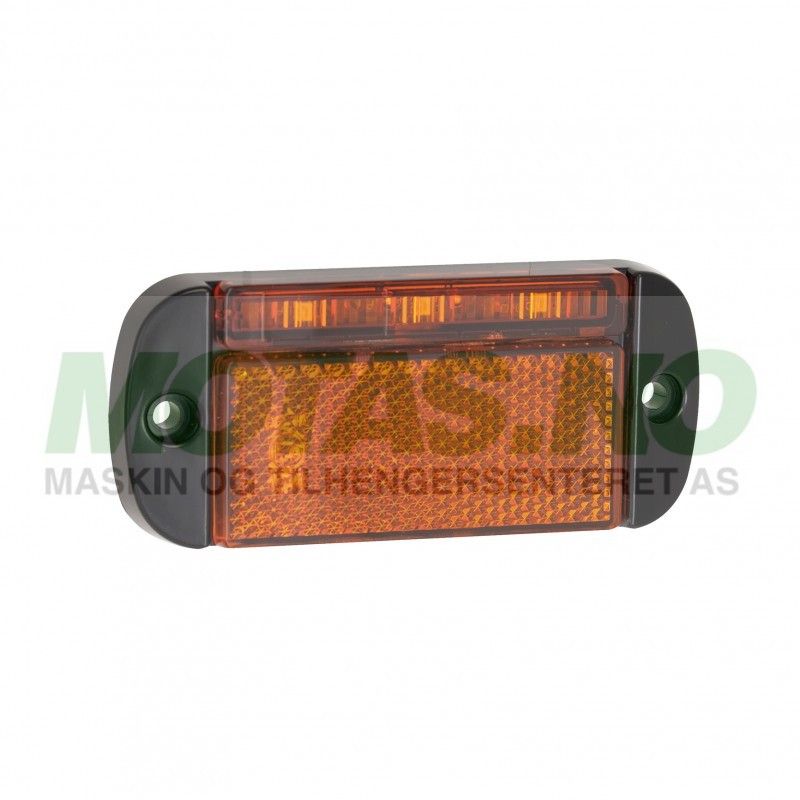Sidemarkeringslys LED 12-24V 44AME Oransje