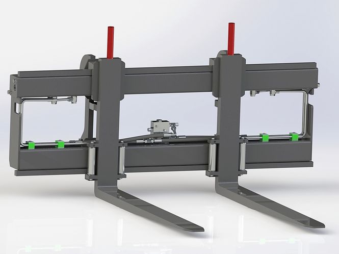 Hovedbilde Hydraulisk pallegaffel ZM602/L30
