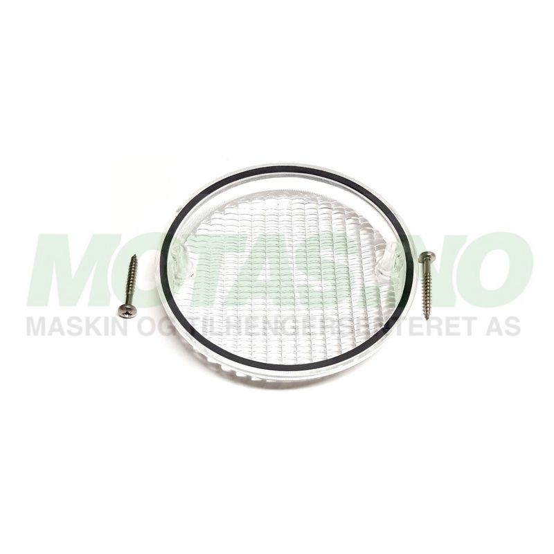 Glass Ryggelys Ø140mm